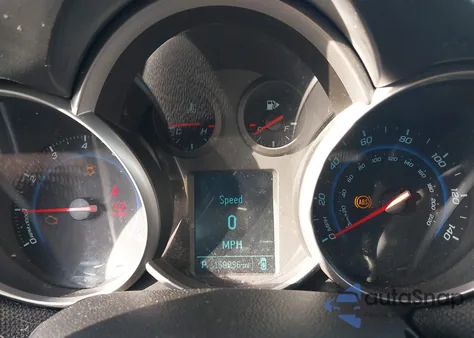 2012 Chevrolet Cruze 1Lt из США, поврежденный, VIN 1G1PF5SC4C7210610